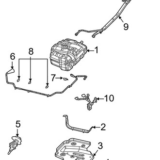 Ram OE - Emission System - Emission Components (Exhaust Fluid System), (3.0L)