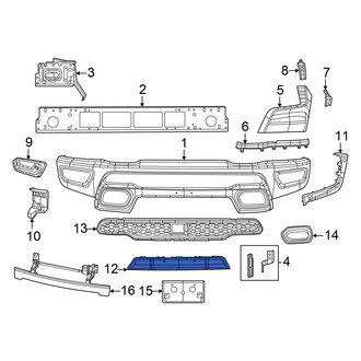 Ram OE - Front Powertrain Skid Plate