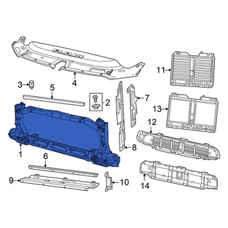 Ram OE - Front Radiator Support Panel
