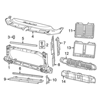 Ram OE - Radiator Support