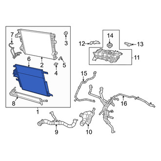 Ram OE - A/C Condenser