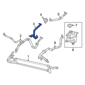 Ram OE - Radiator Coolant Hose
