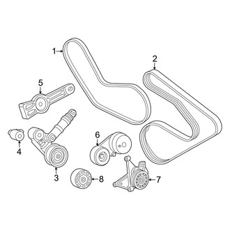 Ram OE - Cooling - Belts & Pulleys