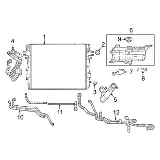 Ram OE - Cooling - Radiator & Components (Main)