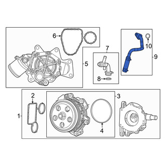 Ram OE - Engine Coolant Pipe