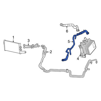 Ram OE - Engine Coolant Pipe