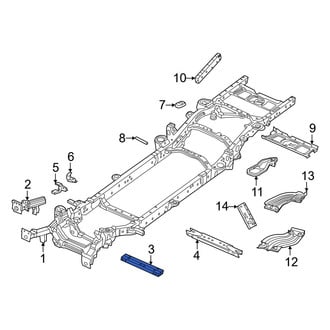 Ram OE - Front Frame Crossmember