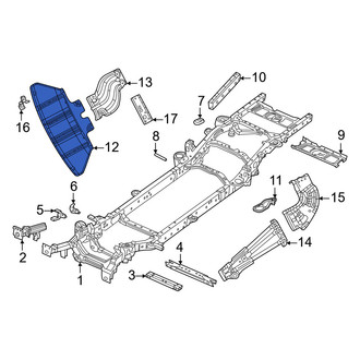 Ram OE - Front Powertrain Skid Plate