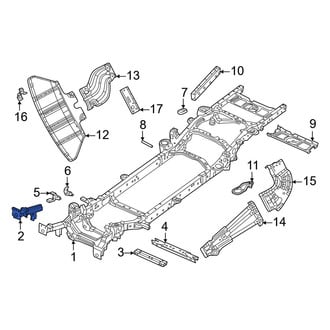 Ram OE - Front Right Frame Rail End