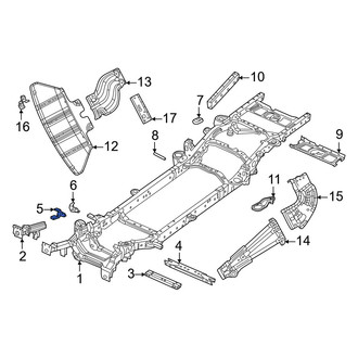 Ram OE - Left Engine Mount Bracket