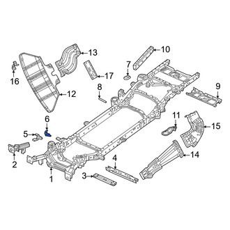 Ram OE - Left Engine Mount Bracket