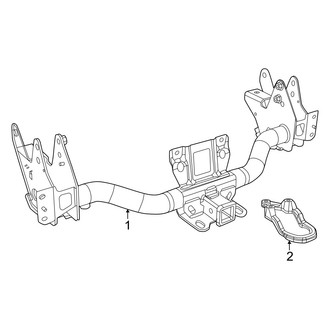 Ram OE - Frame - Trailer Hitch Components (RHO / Special Service)