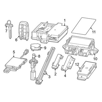 Ram OE - Electrical - Keyless Entry Components