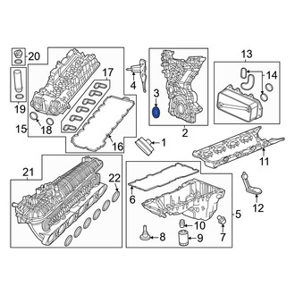 Ram OE - Engine Timing Cover Seal