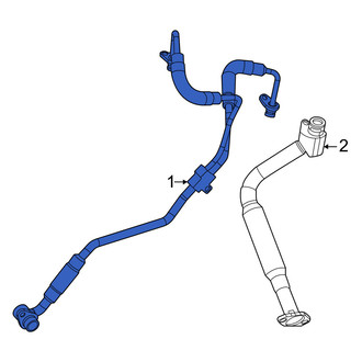 Ram OE - Front Turbocharger Oil Line
