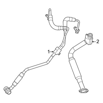 Ram OE - Engine - Turbocharger & Components (Oil Lines)