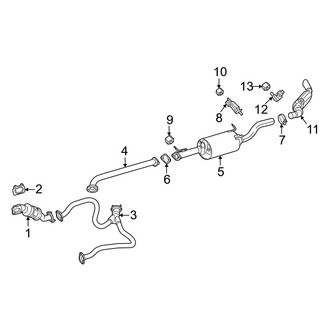 Ram OE - Exhaust System - Manifold (3.6L)