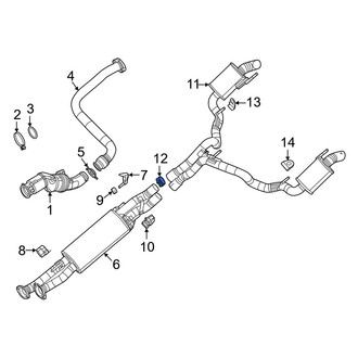 Ram OE - Exhaust Clamp