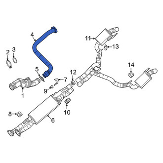 Ram OE - Exhaust Pipe