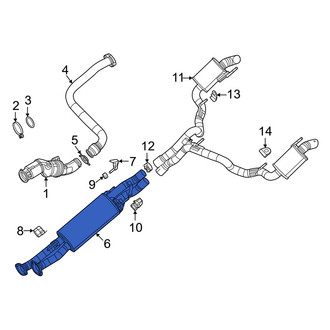 Ram OE - Exhaust Muffler