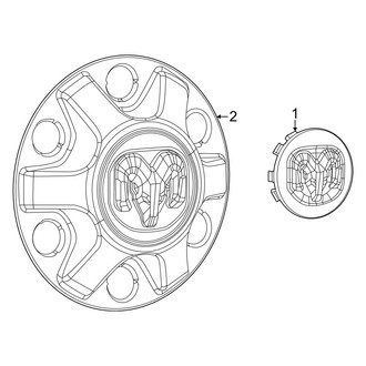 Ram OE - Wheels - Covers & Trim
