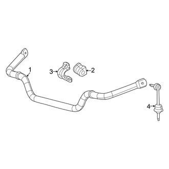 Ram OE - Front Suspension - Stabilizer Bar & Components (RWD)