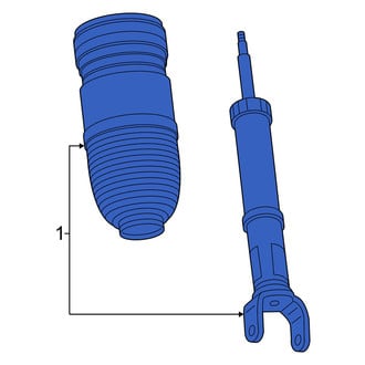 Ram OE - Rear Suspension Shock Absorber