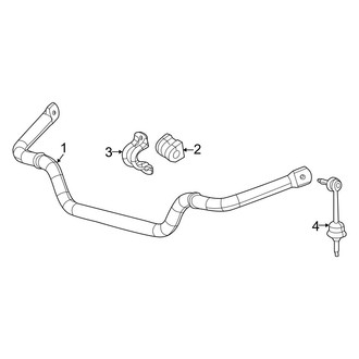 Ram OE - Front Suspension - Stabilizer Bar & Components