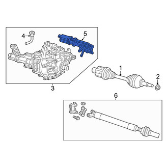 Ram OE - Front Differential Lock Motor