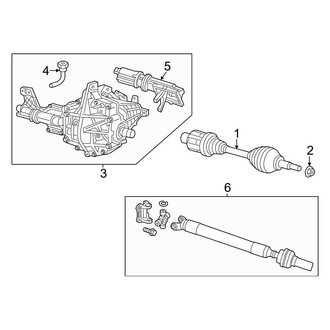 Ram OE - Front Suspension - Front Axle & Carrier