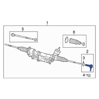 Ram OE - Outer Steering Tie Rod End