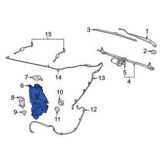 Ram OE - Washer Fluid Reservoir