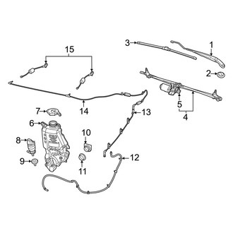 Ram OE - Windshield - Wiper & Washer Components