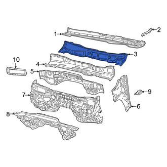 Ram OE - Front Upper Cowl Panel
