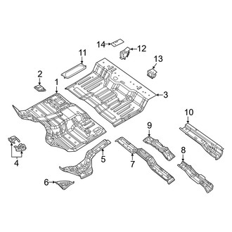 Ram OE - Cab - Floor (Quad Cab)