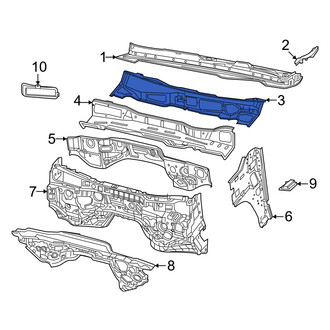 Ram OE - Front Upper Cowl Panel