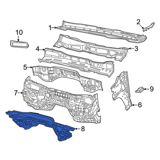 Ram OE - Front Outer Engine Compartment Insulation