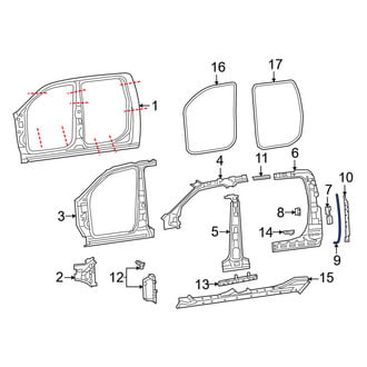 Ram OE - Left Uniside Reinforcement