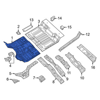 Ram OE - Front Floor Pan