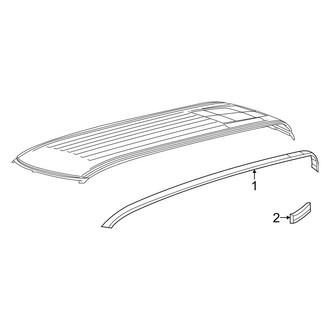 Ram OE - Cab - Exterior Trim (Big Horn / Laramie / Limited / Limited Longhorn / Lone Star / Rebel / RHO / Special Service / Tradesman / Tungsten / Warlock Crew Cab)
