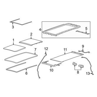 Ram OE - Cab - Sunroof (Laramie / Limited / Limited Longhorn / RHO / Special Service / Tungsten)