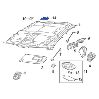Ram OE - Roof Bezel