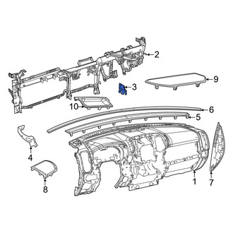 Ram OE - Instrument Panel Mounting Bracket
