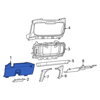 Ram OE - Lower Steering Column Cover