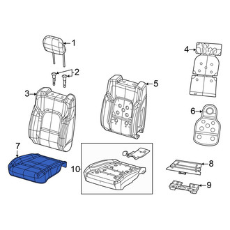 Ram OE - Front Center Seat Cover