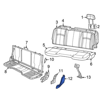 Ram OE - Rear Right Seat Trim Panel