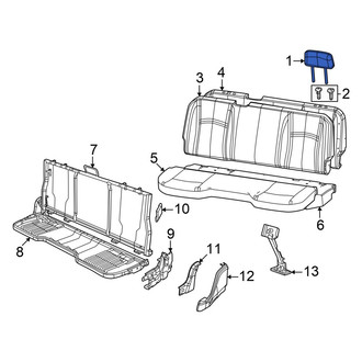 Ram OE - Rear Right Headrest