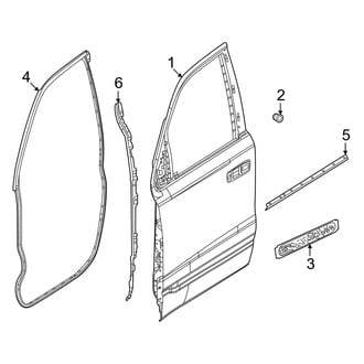Ram OE - Front Door - Door & Components