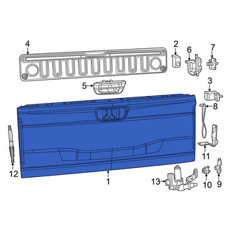 Ram OE - Rear Tailgate