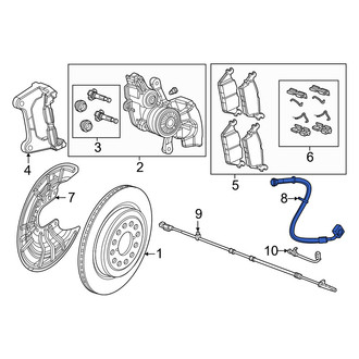Ram OE - Rear Right Brake Hydraulic Hose